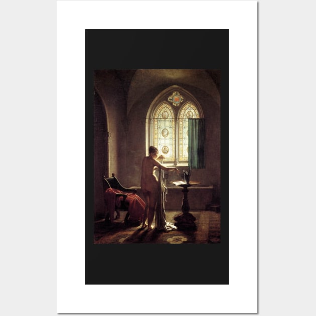 Jean-Baptiste Mallet Gothic Bathroom Wall Art by Popstarbowser